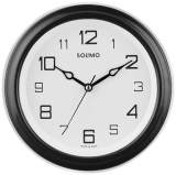 Solimo Abstract Wall Clock  8 Inch