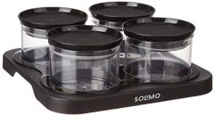 Solimo Airtight Plastic Storage Container Set, With 4 Containers