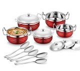 Classic Essentials Stainless Steel Handi Set, 10-Pieces