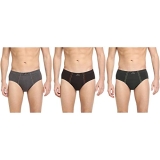 Dixcy Scott Men’s Brief Snug Fit Solid Innerwear (Pack of 3)