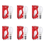 Eveready Base B22 5-Watt LED Bulb (White) – Pack of 6