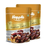 Happilo Premium International Arabian Dates 500g (Pack of 2)