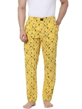 Jack & Jones Men Yellow Regular Fit Pyjama