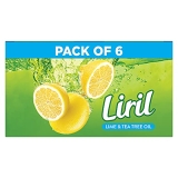 Liril Lemon & Tea Tree  Soap 125 g (Combo Pack of 6)