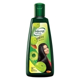Nihar Shanti Amla and Badam Hair Oil, For Black, Silky and Stronger Hair,500 ml