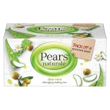 Pears Naturalé Detoxifying Soap Bar, Aloe Vera, 125g (Pack of 4)