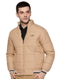 Qube By Fort Collins Men’s Bomber Jacket (7292_XL_Camel)