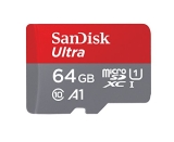 SanDisk Ultra microSD UHS-I Card 64GB, 120MB/s R