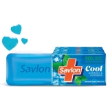 Savlon Cool Soap, with Menthol & Glycerin, 625g (125g – Combo Pack of 5)