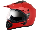 Vega Off Road D/V Dull Red Helmet-M
