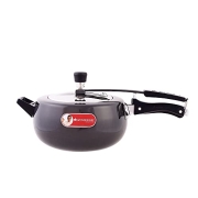 Wonderchef Taurus Hard Anodized Inner Lid Pressure cooker, 5 liter,